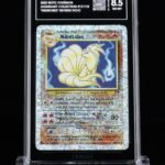 Pokemon TCG Graded Card: 2002 Ninetales (Legendary Collection) English #017 TAG[X] 8.5