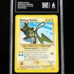 Pokemon TCG Graded Card: 2002 Shining Raichu English #002 TAG[X] 6