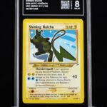 Pokemon TCG Graded Card: 2002 Shining Raichu English #111 TAG[X] 8