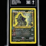 Pokemon TCG Graded Card: 2002 Shining Tyranitar English #113 TAG[X] 9
