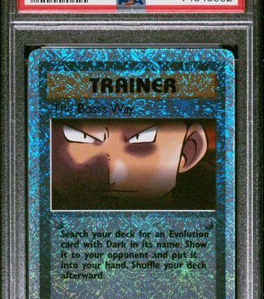 Pokemon TCG Graded Card: 2002 The Boss's Way #105 PSA 9