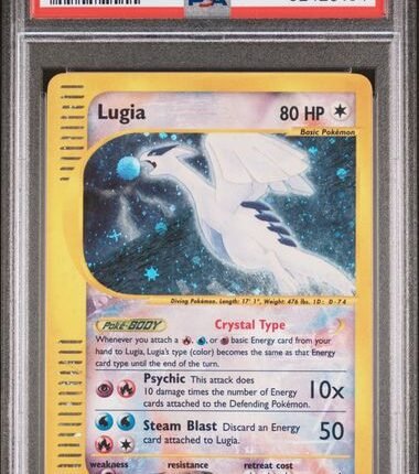 Pokemon TCG Graded Card: 2003 Lugia #149 PSA 4