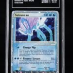 Pokemon TCG Graded Card: 2004 Suicune ex English #94 TAG 8.5 [X]