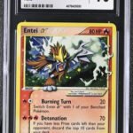 Pokemon TCG Graded Card: 2005 Gold Star Entei #113 CGC 10