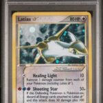 Pokemon TCG Graded Card: 2005 Gold Star Latias English #105 PSA 8.5