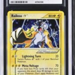 Pokemon TCG Graded Card: 2005 Gold Star Raikou #114 CGC 10