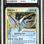 Pokemon TCG Graded Card: 2005 Gold Star Suicune #115 CGC 10