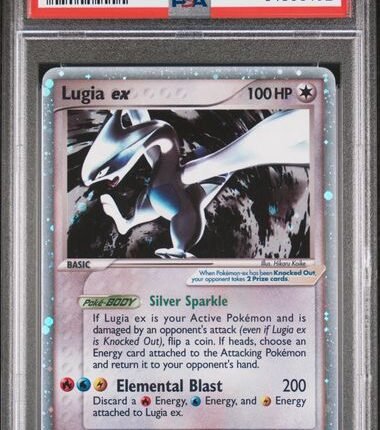 Pokemon TCG Graded Card: 2005 Lugia ex #105 English PSA 3