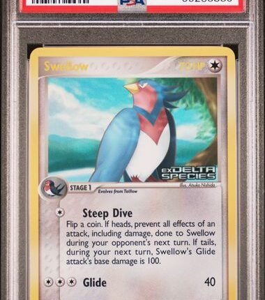 Pokemon TCG Graded Card: 2005 Swellow (Rev Foil) #032 English PSA 9
