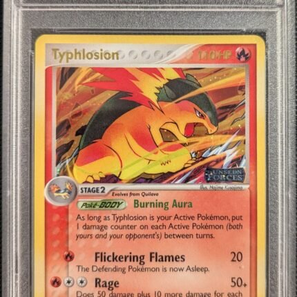 Pokemon TCG Graded Card: 2005 Typhlosion #017 English PSA 9