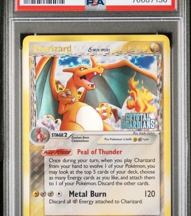 Pokemon TCG Graded Card: 2006 Charizard #4 English PSA 8