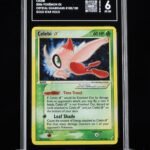 Pokemon TCG Graded Card: 2006 Gold Star Celebi English #100 TAG[X] 6