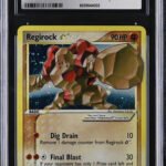 Pokemon TCG Graded Card: 2006 Gold Star Regirock English CGC 10 GEM Mint