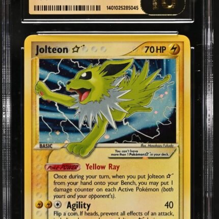 Pokemon TCG Graded Card: 2007 Gold Star Jolteon #101 CGC 10 PRISTINE