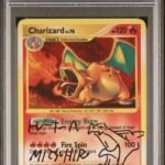 Pokemon TCG Graded Card: 2008 Mitsuhiro Signed Charizard #103 English PSA 10