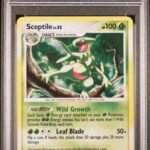 Pokemon TCG Graded Card: 2008 Sceptile English #008 PSA 9