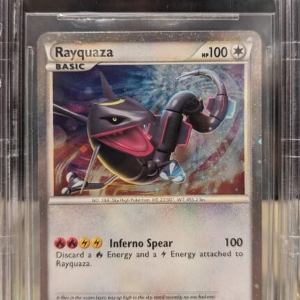 Pokemon TCG Graded Card: 2011 Rayquaza English Beckett 9