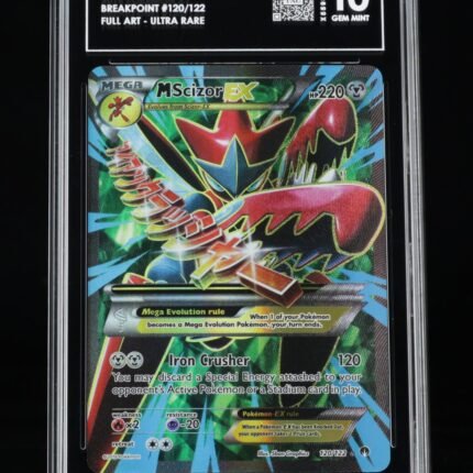 Pokemon TCG Graded Card: 2016 Mega Scizor Ex English #120 TAG 10 [X]