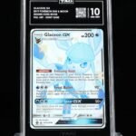 Pokemon TCG Graded Card: 2019 Glaceon GX English #SV55 TAG[X] 10