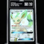 Pokemon TCG Graded Card: 2019 Leafeon GX English #SV46 TAG[X] 10
