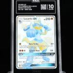 Pokemon TCG Graded Card: 2019 Lucario GX English #SV64 TAG[X] 10