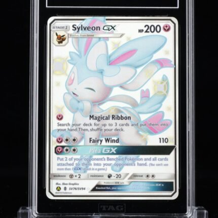 Pokemon TCG Graded Card: 2019 Sylveon GX English #SV76 TAG[X] 10