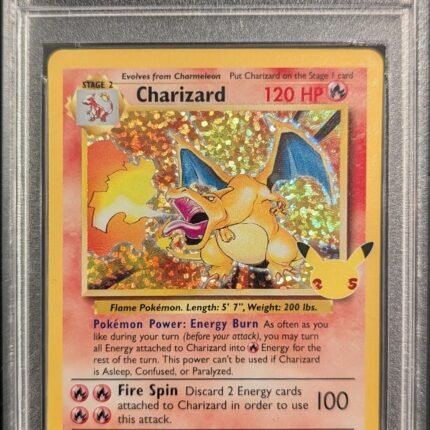 Pokemon TCG Graded Card: 2021 Charizard Celebrations English #4 PSA 10