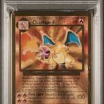 Pokemon TCG Graded Card: 2021 Charizard [Metal Card] English #4 PSA 8