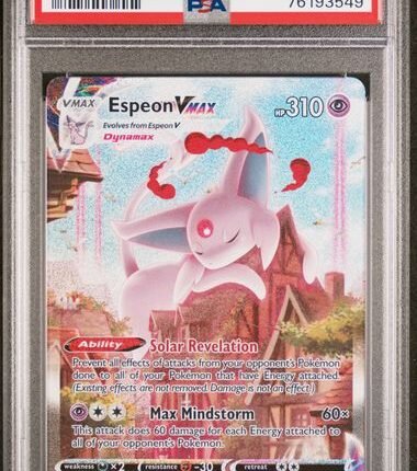 Pokemon TCG Graded Card: 2021 Espeon VMAX English #270 PSA 10