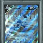 Pokemon TCG Graded Card: 2021 Glaceon V English #175 PSA 10