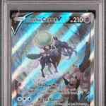 Pokemon TCG Graded Card: 2021 Shadow Rider Calyrex V #172 English PSA 9