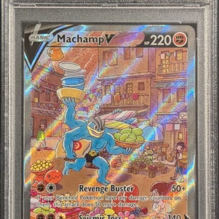 Pokemon TCG Graded Card: 2022 Machamp V English #172 PSA 10
