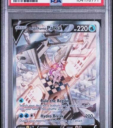 Pokemon TCG Graded Card: 2022 Origin Forme Palkia V English #167 PSA 10