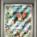 Pokemon TCG Graded Card: 2023 Charmander #044 PSA 9