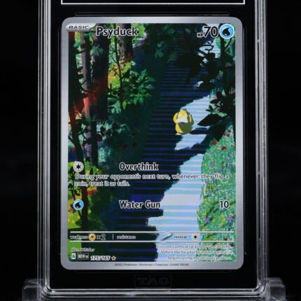 Pokemon TCG Graded Card: 2023 Psyduck #175 TAG 10 [X]