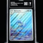 Pokemon TCG Graded Card: 2023 Wartortle SIR TAG[X] 9