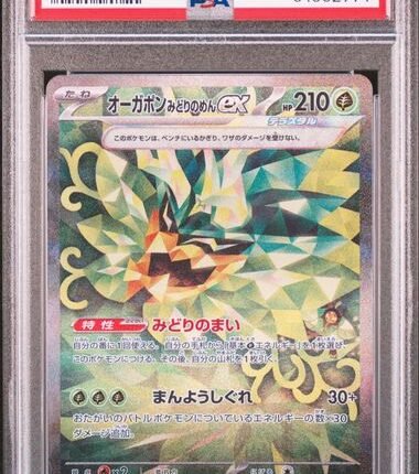 Pokemon TCG Graded Card: 2024 Teal Mask Ogerpon EX Japanese #125 PSA 10