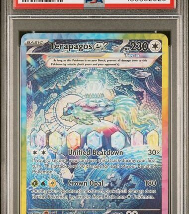 Pokemon TCG Graded Card: 2024 Terapagos ex (SIR) English #170 PSA 10