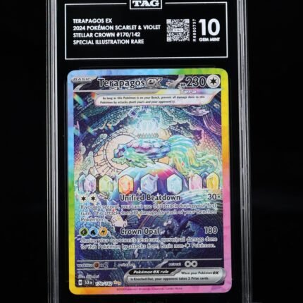 Pokemon TCG Graded Card: 2024 Terapagos ex (SIR) English #170 TAG 10