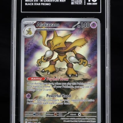 Pokemon TCG Graded Card: 2025 Alakazam #009 TAG 10