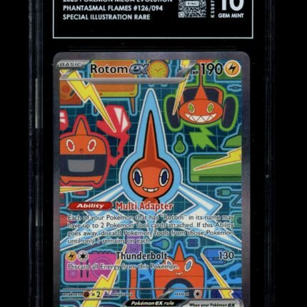Pokemon TCG Graded Card: 2025 Rotom ex #269 TAG 10