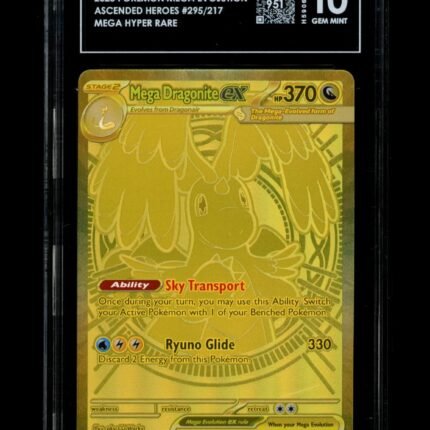 Pokemon TCG Graded Card: 2026 Mega Dragonite ex #295 TAG 10 [951]