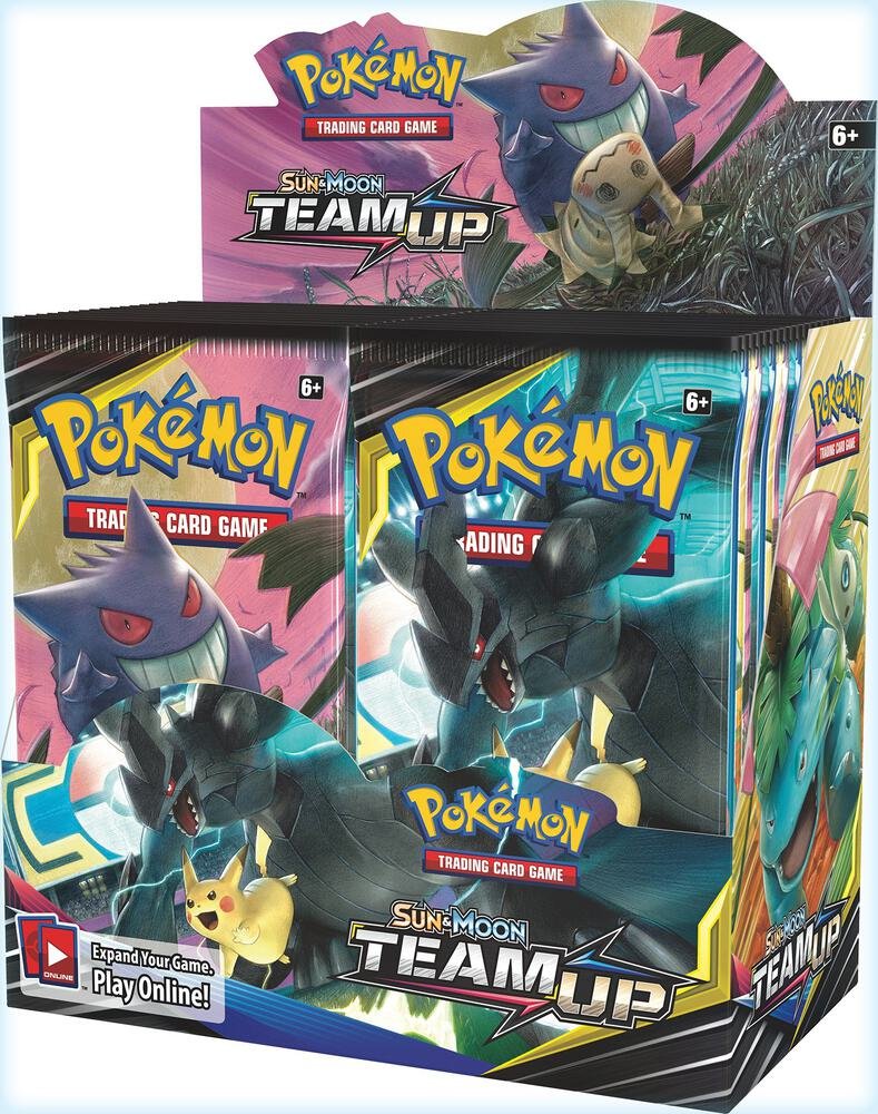 Pokémon TCG Sun & Moon Team Up Booster Box Pokémon TCG Sun & Moon Team Up Booster Box