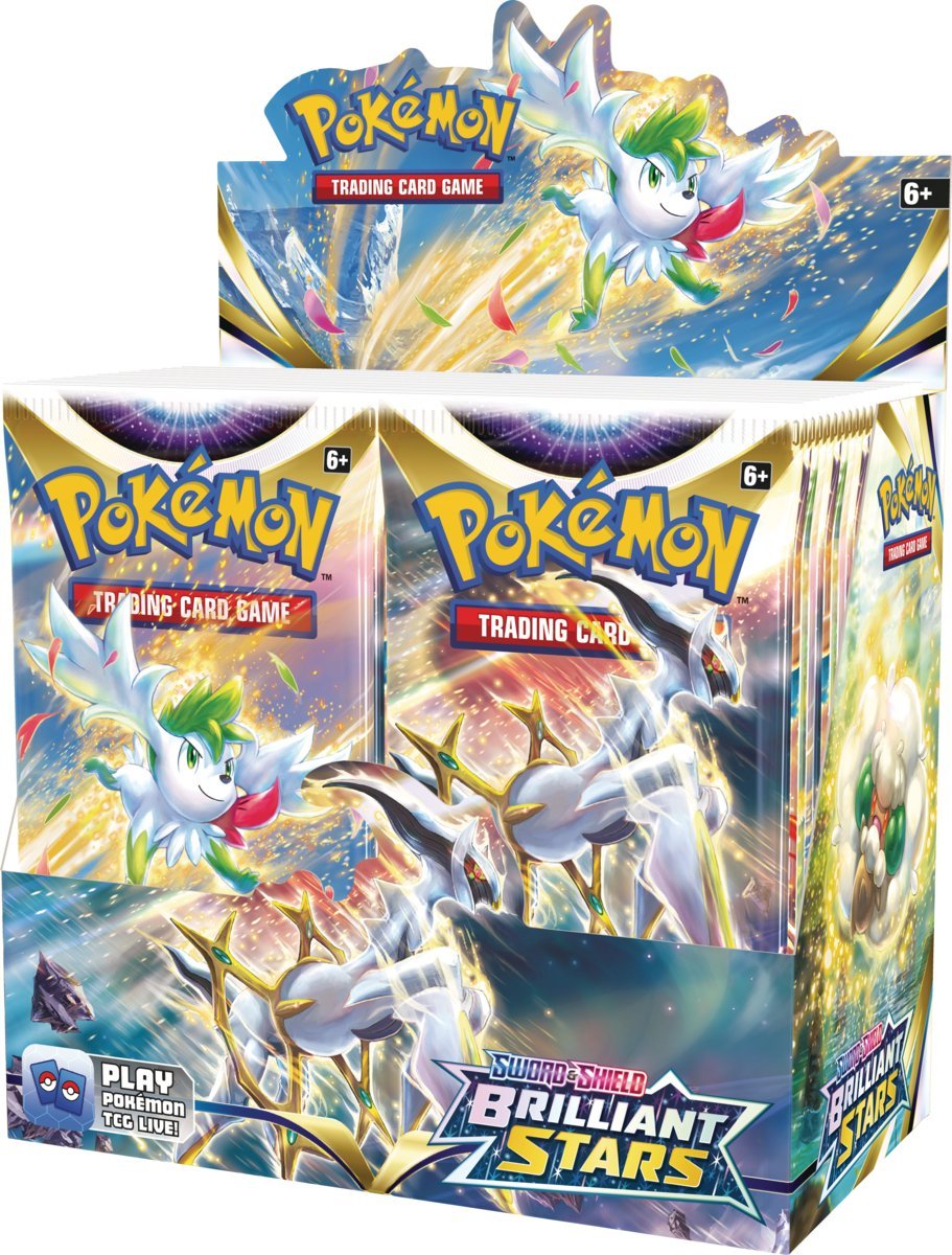 Pokemon TCG - SW&SH: Brilliant Stars Booster Box Pokemon TCG - SW&SH: Brilliant Stars Booster Box