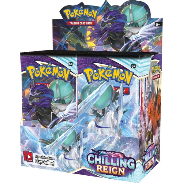 Pokemon TCG - SW&SH: Chilling Reign Booster Box Pokemon TCG - SW&SH: Chilling Reign Booster Box