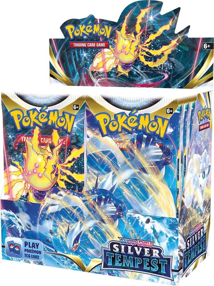 Pokemon TCG - SW&SH: Silver Tempest Booster Box Pokemon TCG - SW&SH: Silver Tempest Booster Box