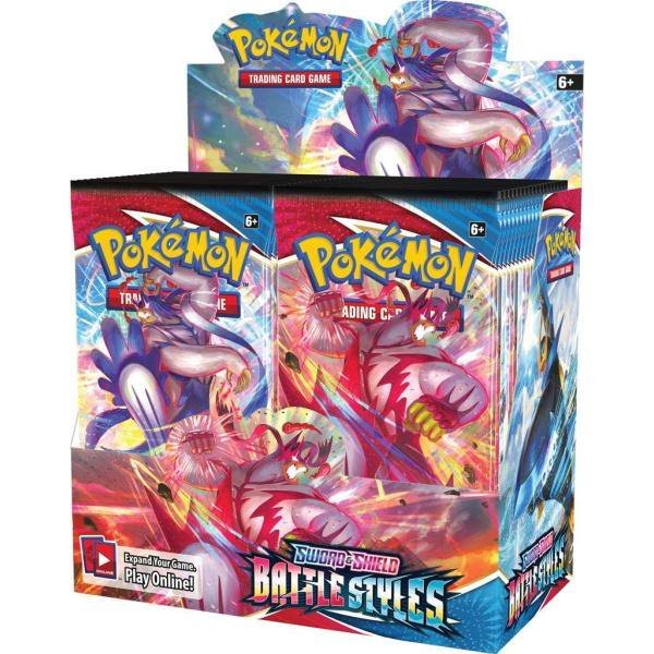 Pokemon TCG - SWSH: Battle Styles Booster Box Pokemon TCG - SWSH: Battle Styles Booster Box