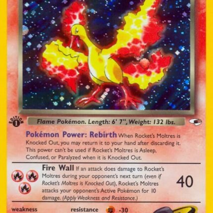 Rocket's Moltres [G1 - 012/132]