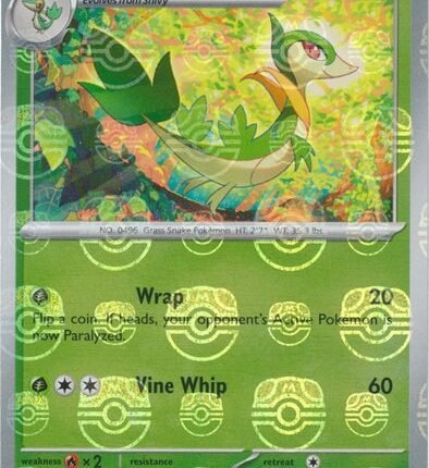 Servine (Master Ball Pattern) [BLK - 002/086]