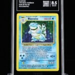 [SOLD] Pokemon TCG Graded Card: 1999 Blastoise (Base Set) English #002 TAG[X] 8.5